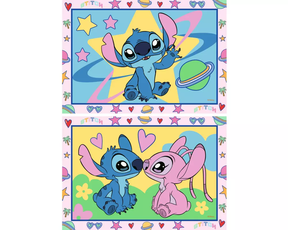 Ravensburger Malen nach Zahlen Junior Disney Stitch & Angel