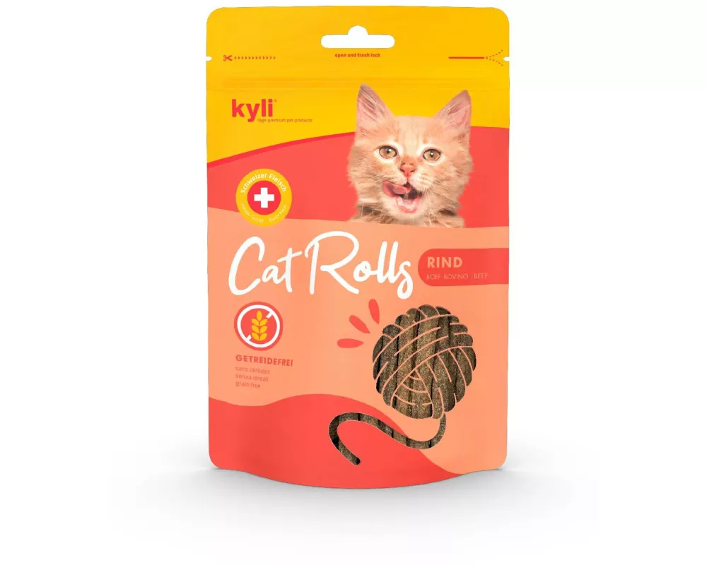 kyli Katzen-Snack CatRolls Rind, 80 g