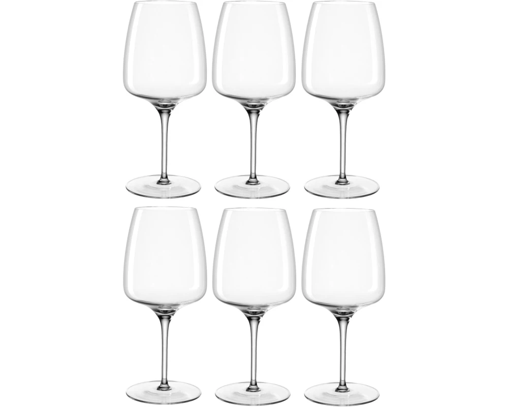 Leonardo Rotweinglas Cesti 500 ml, 6 Stück, Transparent
