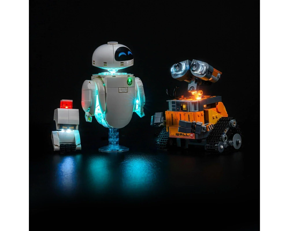 BrickBling LED-Licht-Set für LEGO Disney: WALL-E und EVE (43279)