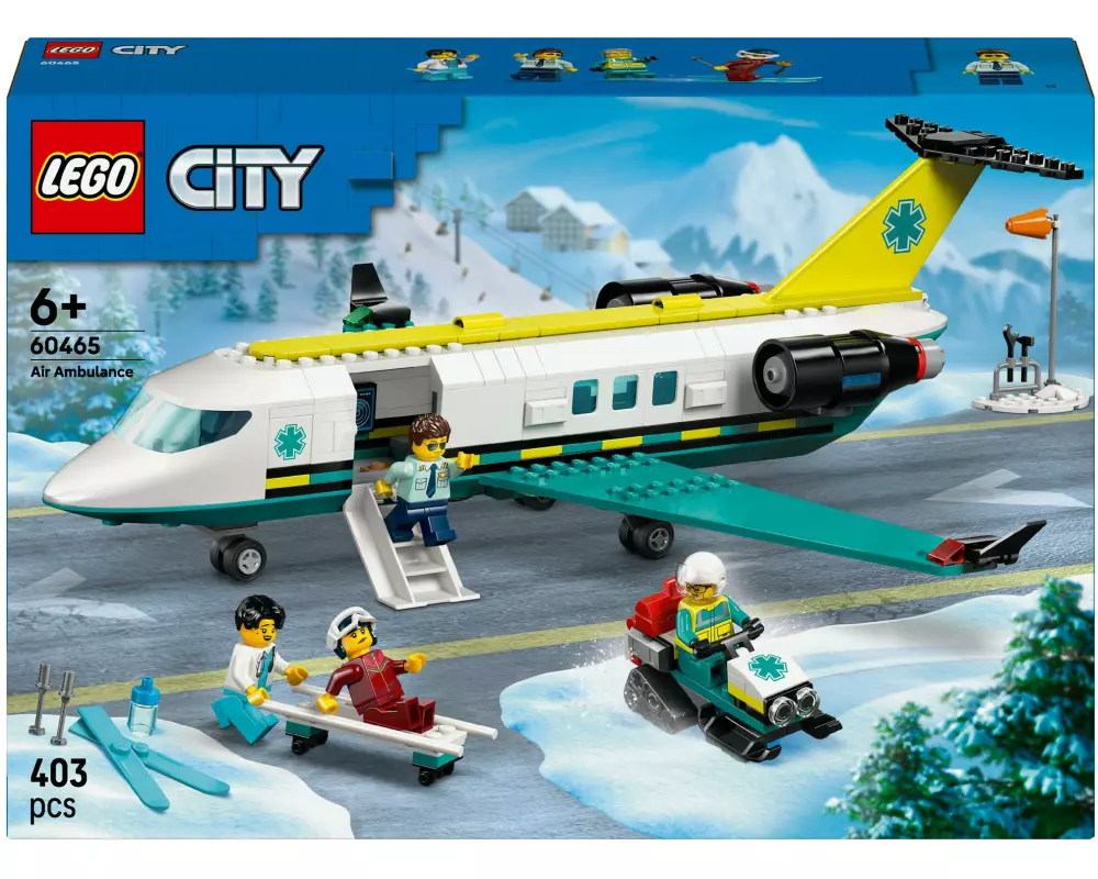 LEGO® City Notfallrettungsflugzeug 60465