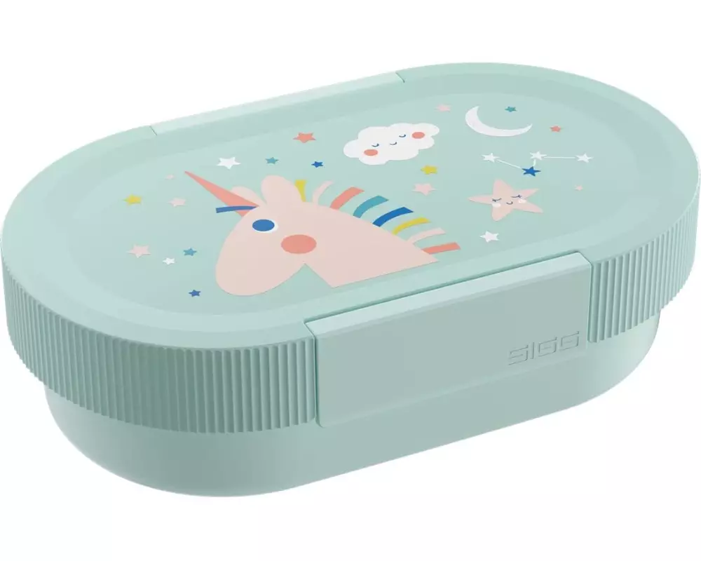 Sigg Lumo Lunchbox kids Unistars 0.8 L Türkis/Mehrfarbig