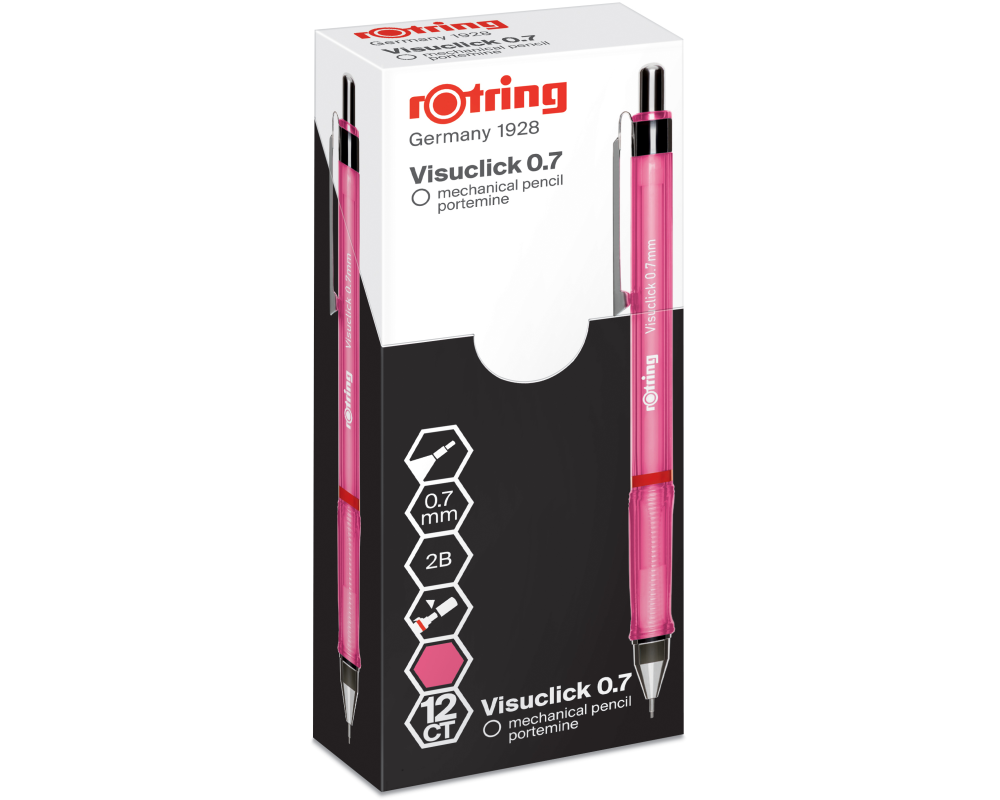 ROTRING Feinminenstift 0.7mm 2089094 Visuclick, pink