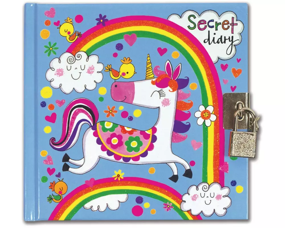 Rachel Ellen Tagebuch Unicorn & Rainbow
