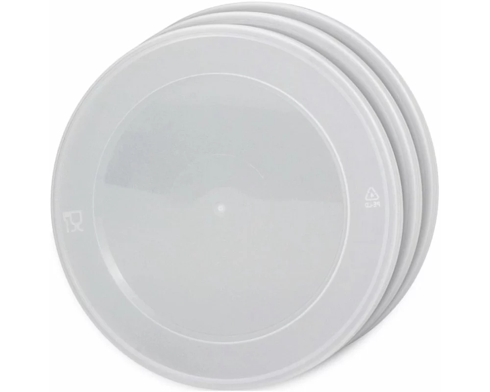 Hund ist König Deckel für 200 & 400g Nassfutterdosen (3-er Set)