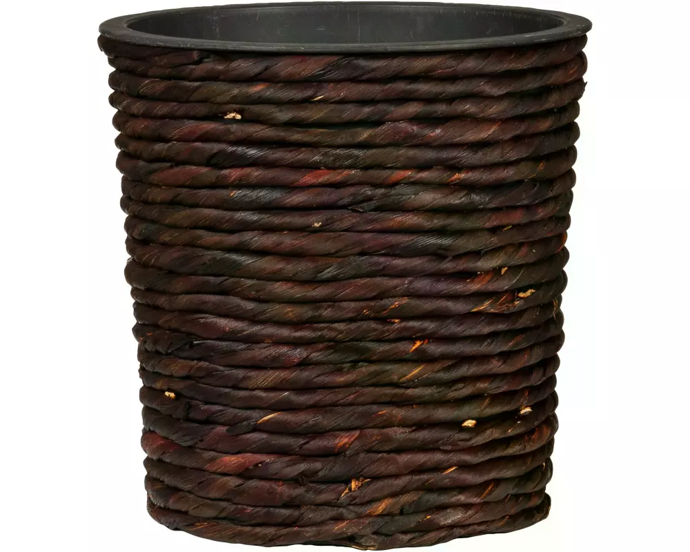 scheurich Pflanzengefäss mit Plastikeinsatz 16 x 14 cm, Braun