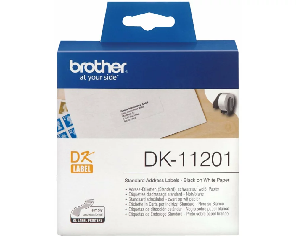 Brother Etikettenrolle DK-11201 Thermo Direct 29 x 90 mm
