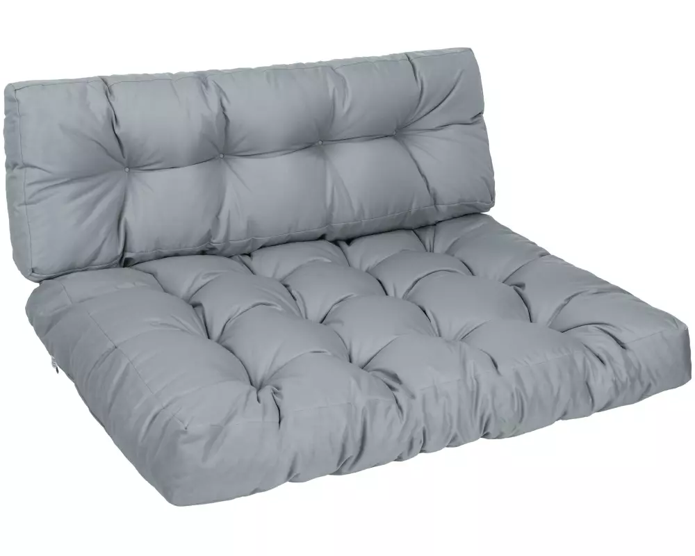 COCON Palettenkissen-Set, Grau