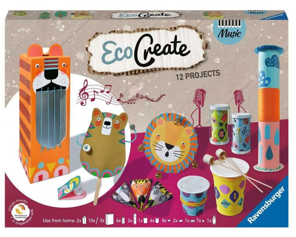 Ravensburger Bastelset EcoCreate «Make your own Music»
