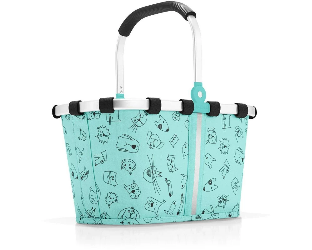 Reisenthel Einkaufskorb XS Kids Cats and Dogs Mint