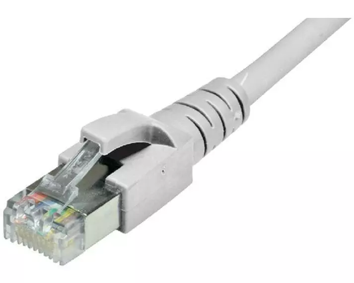 Dätwyler IT Infra Patchkabel RJ-45 - RJ-45, Cat 6A, S/FTP, 50 m, Grau
