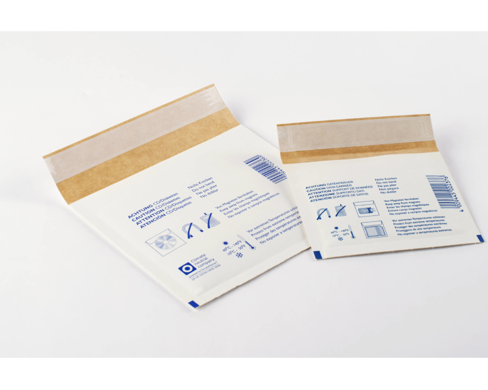 AROFOL Luftpolstert. 5 1/4 200x170mm 2FVAF000402 weiss, für CD 100 Stück