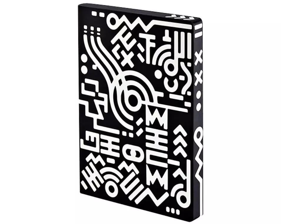 Nuuna Notizbuch Graphic L Metropolis 22 x 16.5 cm, Dot