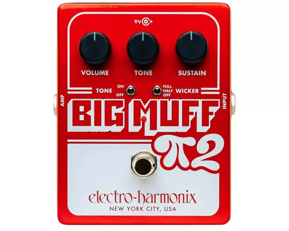 Electro-Harmonix Big Muff Pi with Tone Wicker Distortion Sustainer
