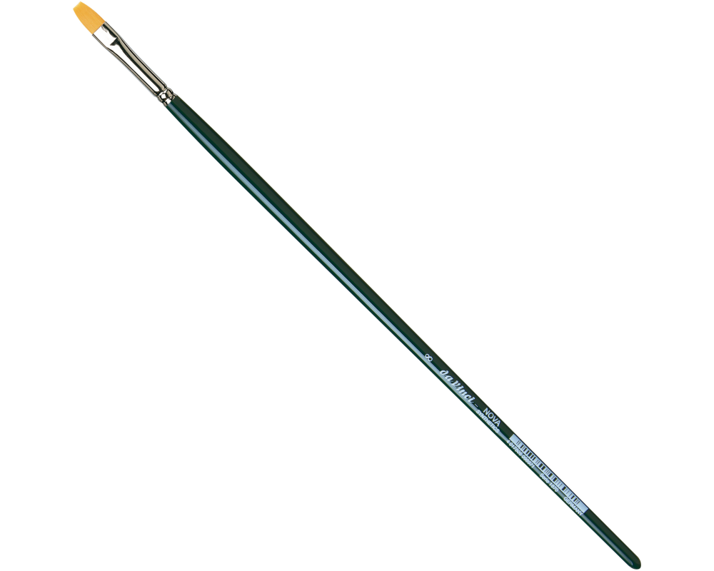 DA VINCI Flachpinsel Nova VA-1870_8 Grösse 8, Synthetik