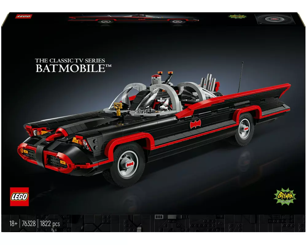 LEGO® DC Batman: Batmobil aus der 60er-Jahre-Fernsehserie 76328