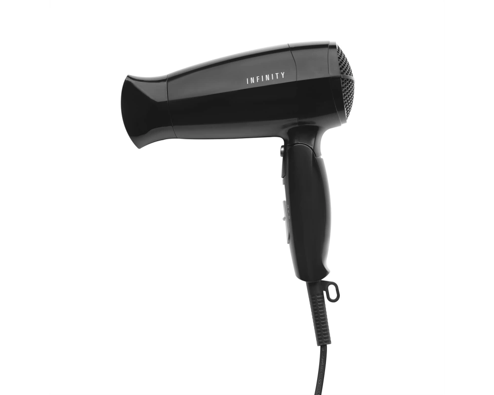 Melissa Haartrockner 16640144, schwarz/spraygrau, 1600W, Infinity
