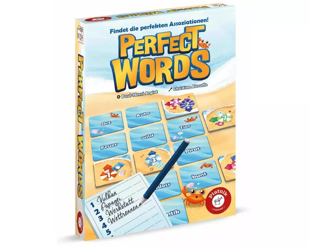 Piatnik Familienspiel Perfect Words -DE-