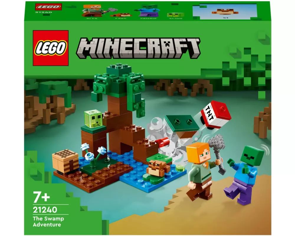 LEGO® Minecraft Das Sumpfabenteuer 21240