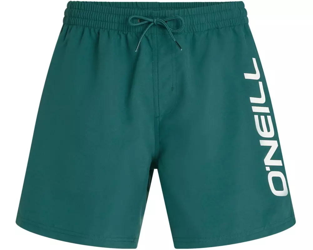 O'NEILL LOGO 16 SWIMSHORTS Gr. M, Weiss/Dunkelgrün/Jade