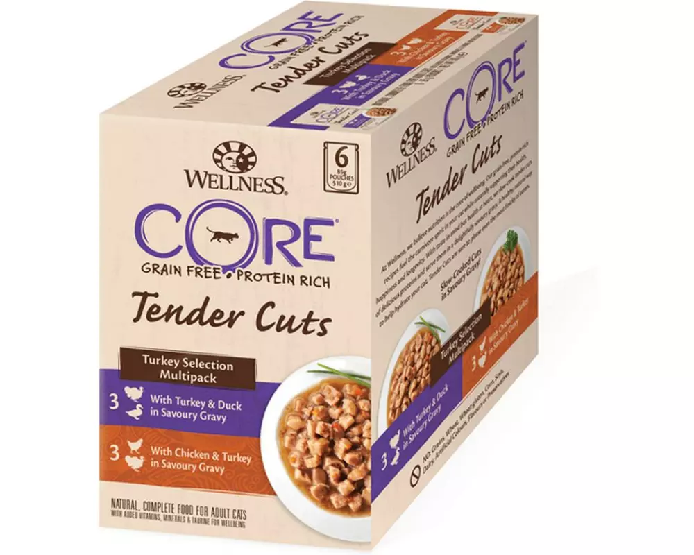 Wellness Core Nassfutter Truthahn Selection 6 x 85 g