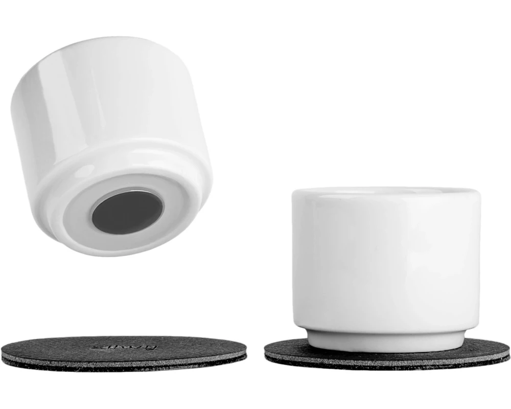 Silwy Magnet-Porzellan-Eierbecher Cyan