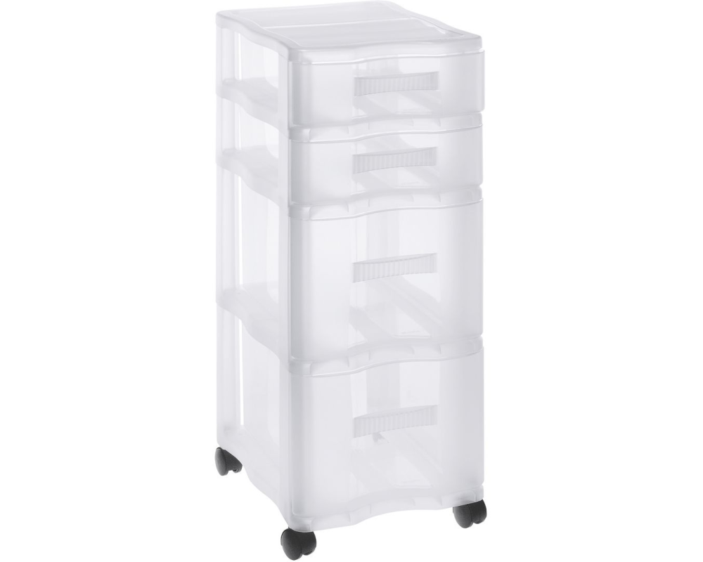 ROTHO Quadrix 1798000096 29x70x40cm,Rollen,4 Schubl.