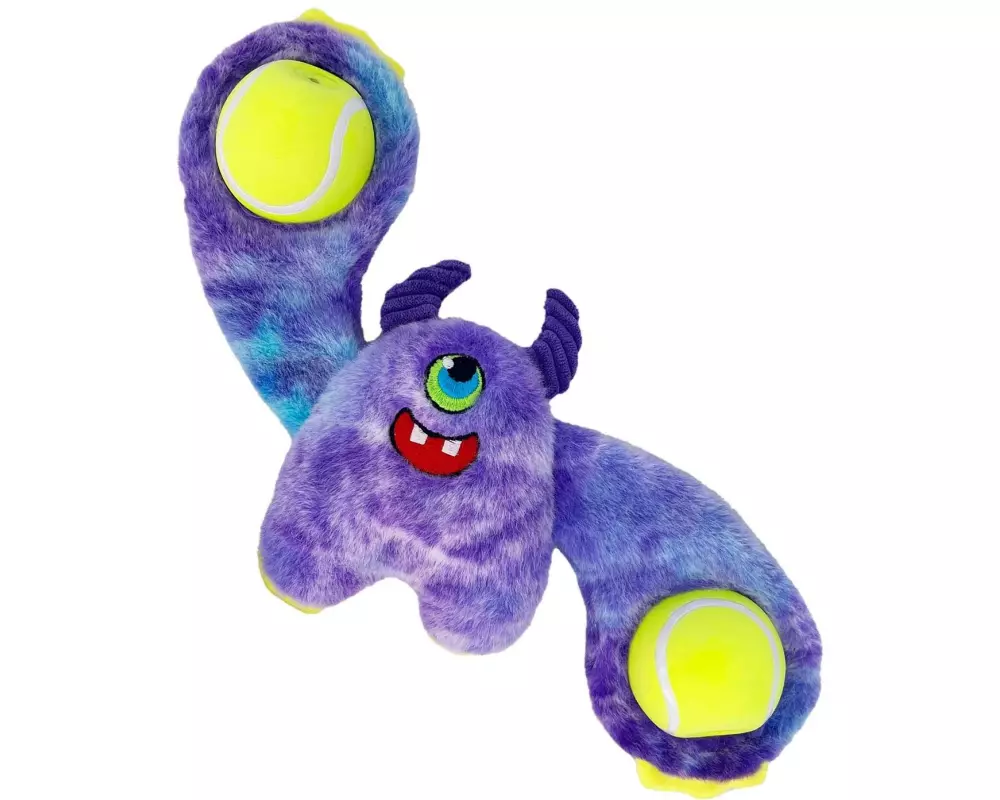 Kong Plüsch-Hundespielzeug Woozles Monster Assortiert, M