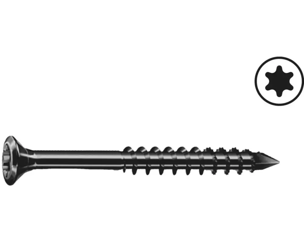 Spax Fassadenschrauben BLAX Linsensenkkopf 4 x 45 mm, 100 Stück