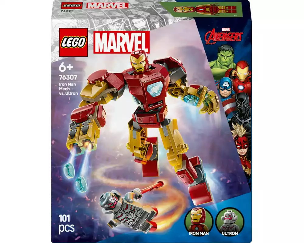 LEGO Marvel Iron Man Mech vs. Ultron 76307