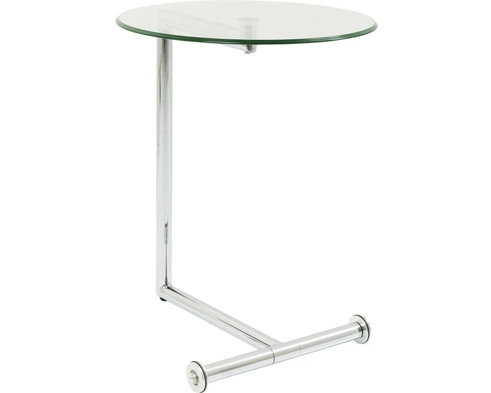 Kare Beistelltisch Easy Living 46 cm, Silber
