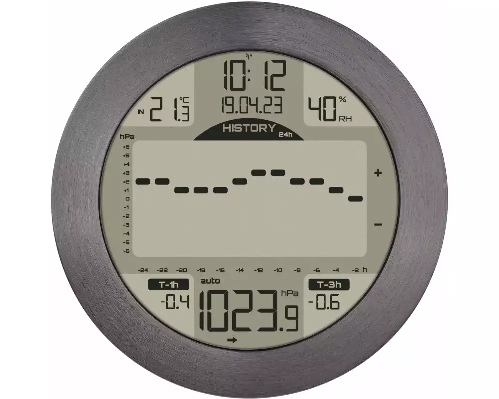 TFA Dostmann Wetterstation Maritime Meteomar Grau