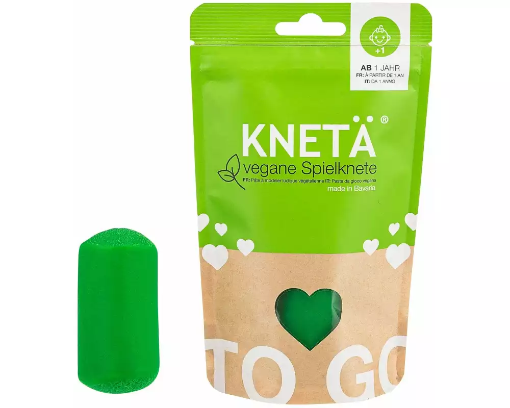 KNETÄ Vegane Spielknete Grün 100 g