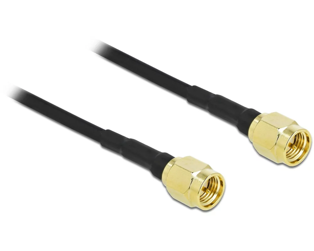 Delock Antennenkabel LTE/3G, LMR/CFD100 SMA zu SMA, 10 m