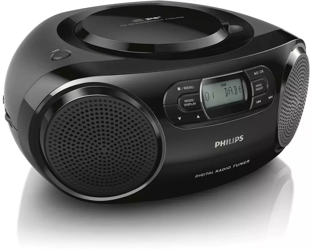 Philips Radio/CD-Player AZB500 Schwarz