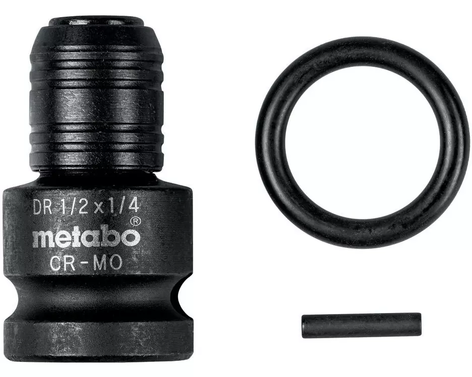 Metabo Adapter 1/2" auf 1/4", E 6.3, 3-teilig, schlagfest