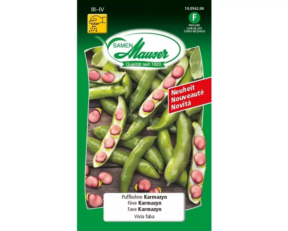 Samen Mauser Samen Puffbohne Karmazyn