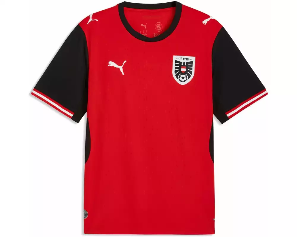 PUMA Jersey ÖFB Home Replica Rot, S