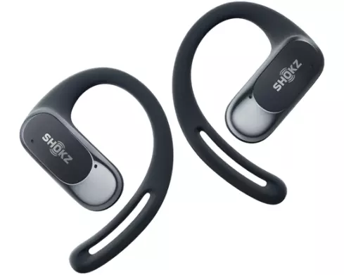SHOKZ OpenFit Air Kopfhörer Kabellos Ohrbügel Anrufe/Musik/Sport/Alltag Bluetooth Schwarz