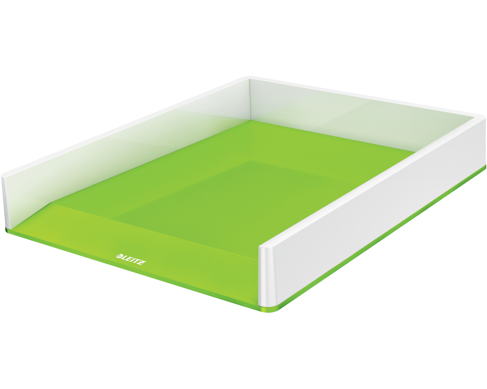 LEITZ Briefkorb WOW A4 5361-10-54 weiss/grün