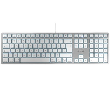 CHERRY KC 6000C FOR MAC. Keyboard style: Straight. Connectivity technology: Wired, Device interface: USB, Keyboard key switch: Scissor key switch, Keyboard layout: QWERTY. Cable length: 1.8 m. Recommended usage: Universal. Product colour: Silver