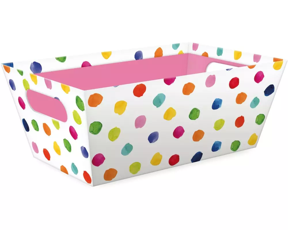 Braun + Company Geschenkbox Happy Dots 25 x 16 x 7.5 cm