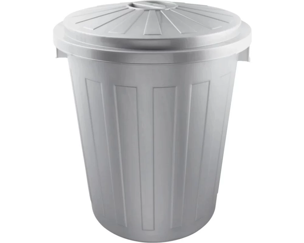 keeeper Abfalleimer Supermax 50 l, light silver