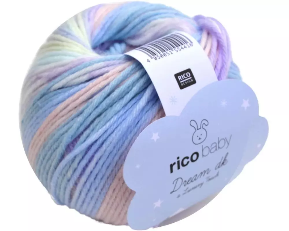 Rico Design Wolle Baby Dream dk 50 g, Pastell mix