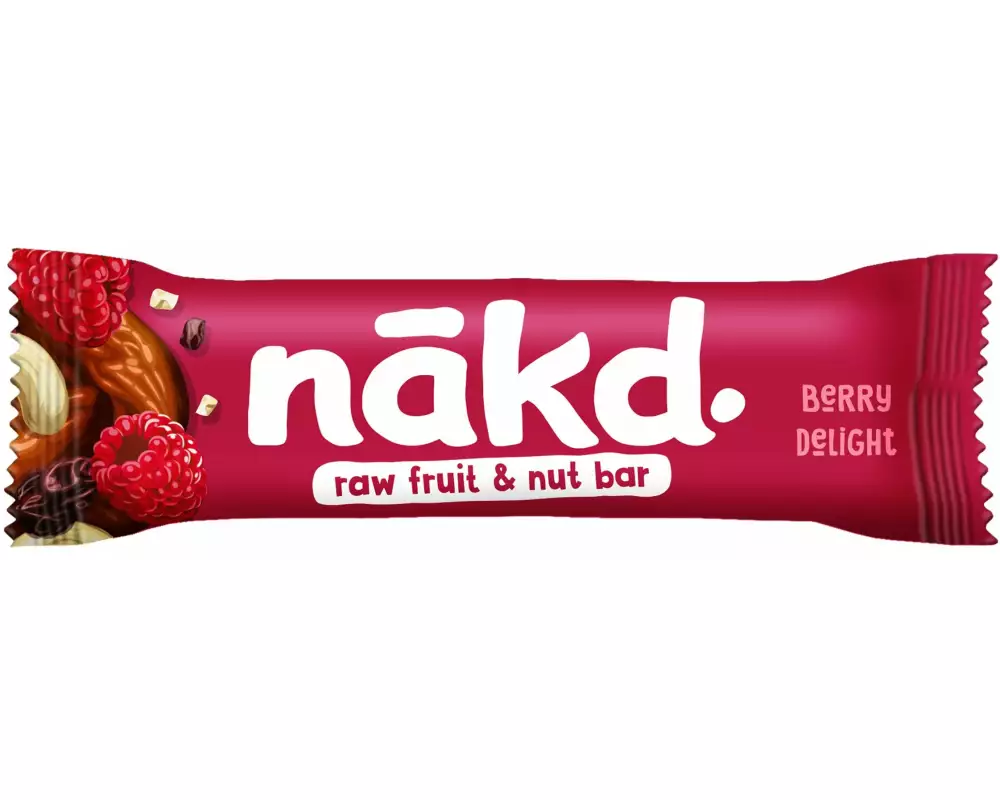 Nakd Berry Delight 35g Riegel Himbeere/Beeren, 1 x 35