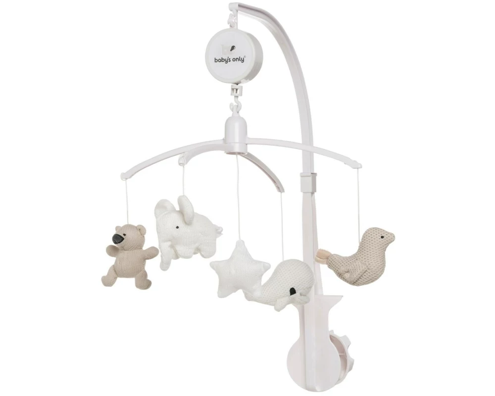 baby's only Musik-Mobile Wollweiss