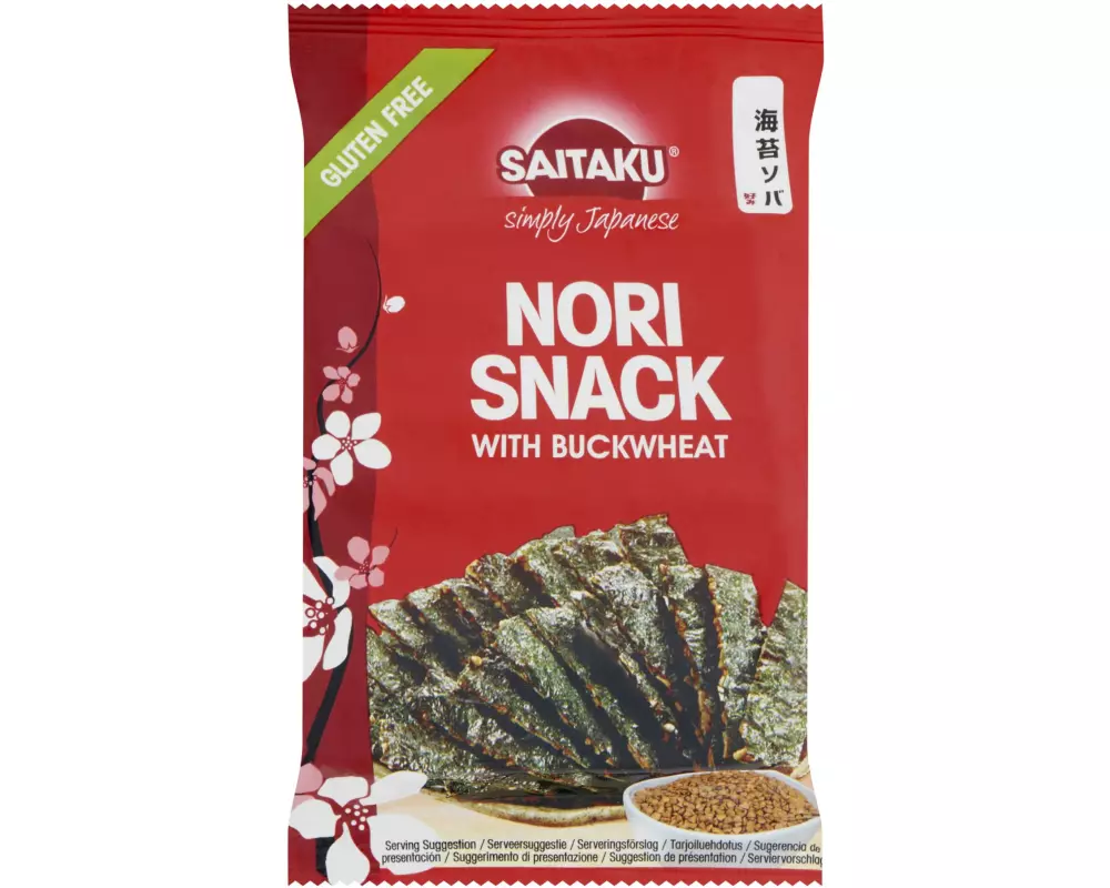 Saitaku Nori Snack with Buckwheat 20 g