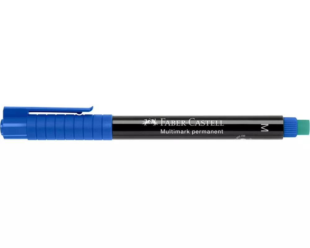 Faber-Castell Permanent-Marker Multimark M, Blau