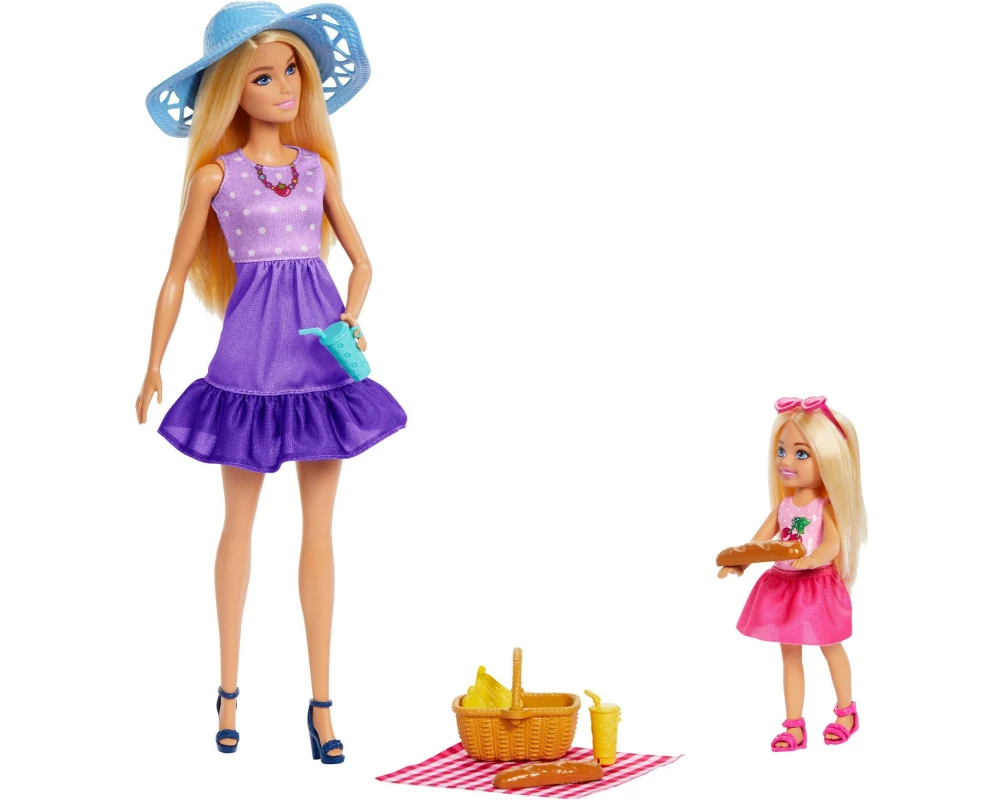 Barbie Spielset Malibu and Chelsea 2er Pack
