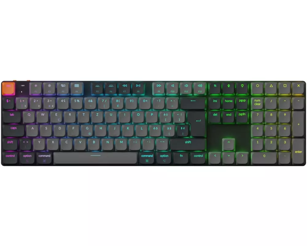 Keychron Gaming-Tastatur K5 QMK Version 2 Red Switch